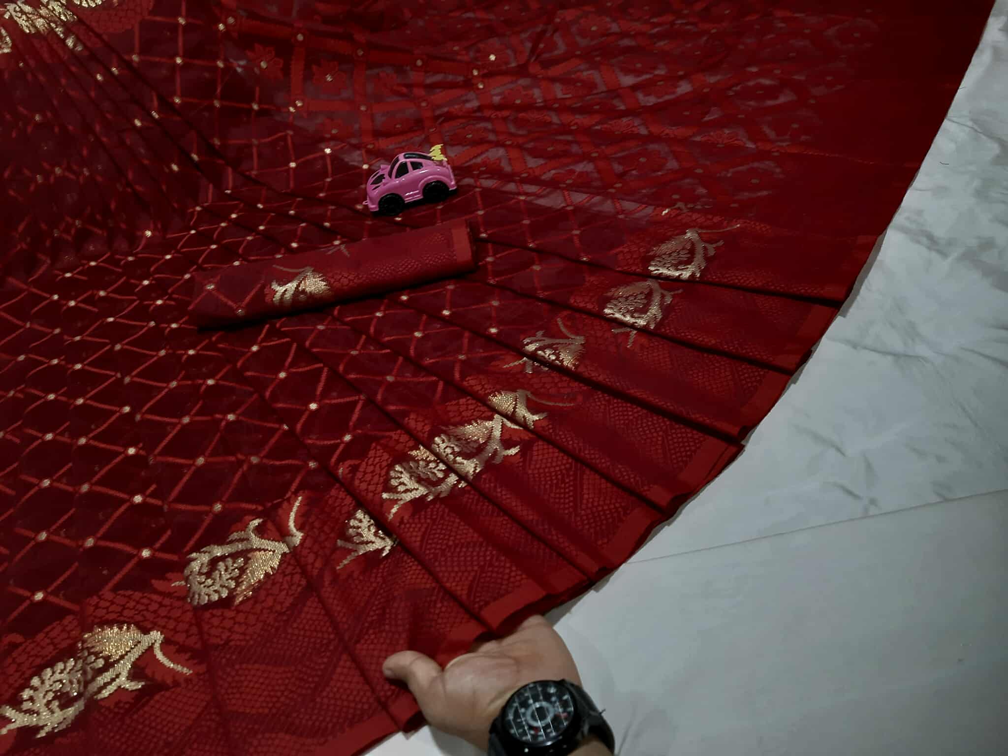 Bodhuya Jamdani Saree ( বধুয়া জামদানী শাড়ি) - Image 2