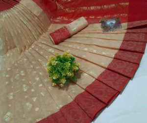 Parboti Silk Saree(পার্বতী সিল্ক জামদানী শাড়ি)