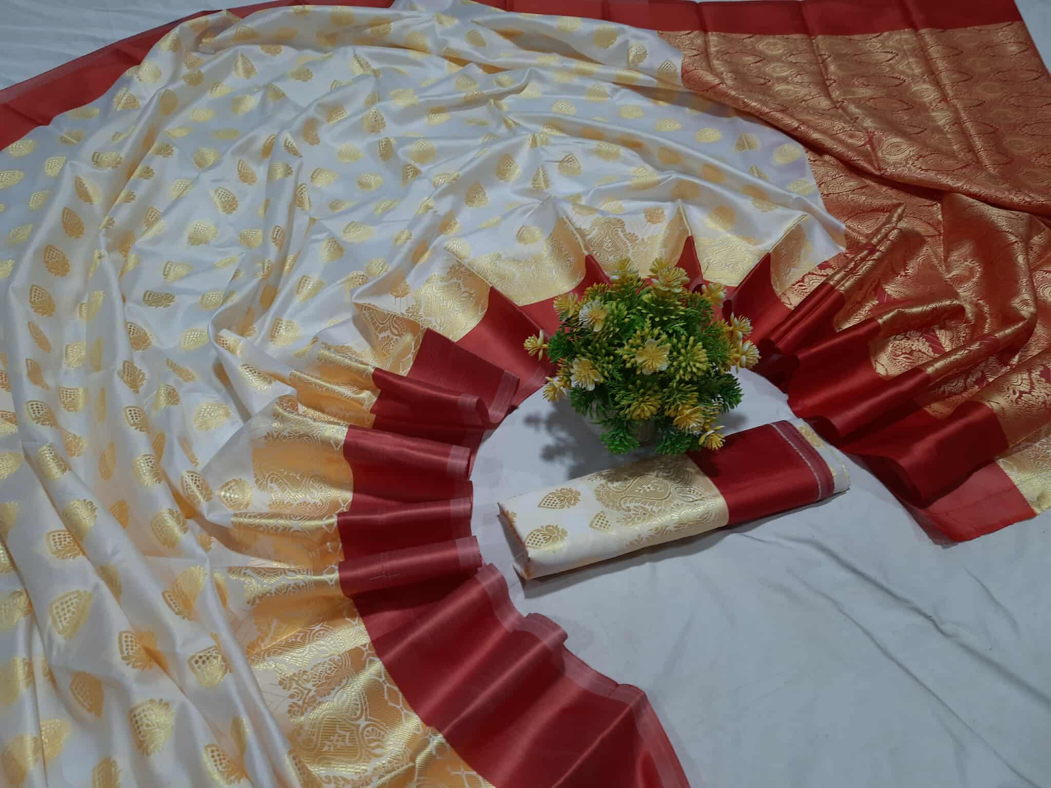 Gorod Katan Saree ( গরদ কাতান শাড়ি) - Image 2