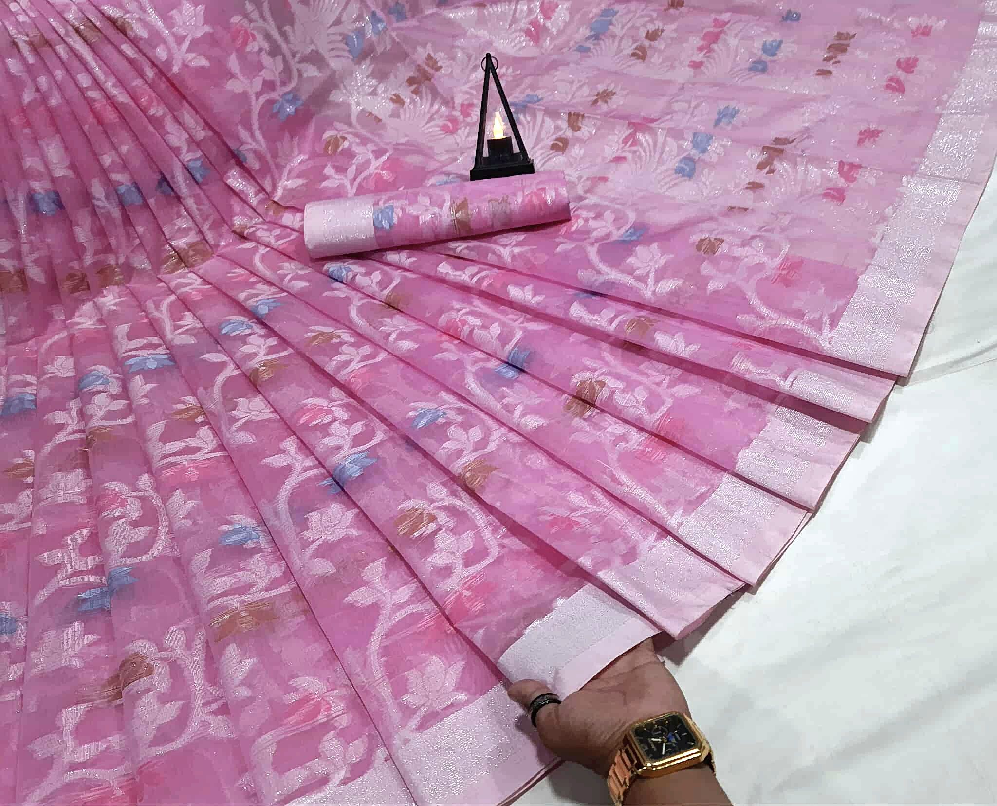 Rongtuli Silk Tontuj Saree(রংতুলি সিল্ক তন্তুজ শাড়ি)