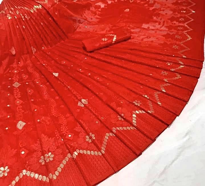 Sajrani Jamdani Saree (সাজরাণী জামদানী শাড়ি) - Image 4