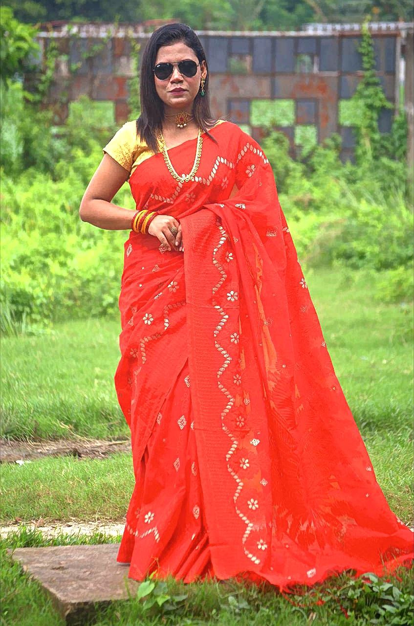 Sajrani Jamdani Saree (সাজরাণী জামদানী শাড়ি) - Image 2