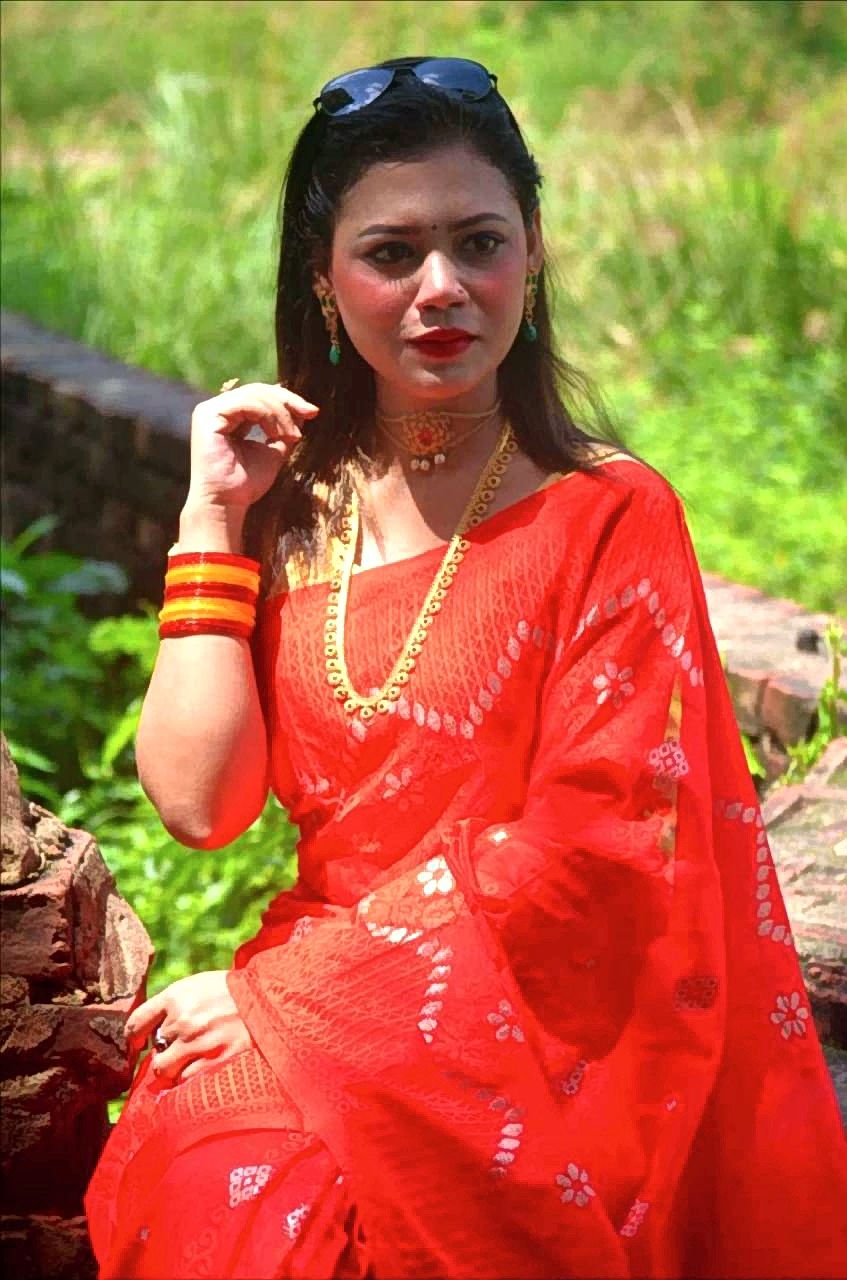 Sajrani Jamdani Saree (সাজরাণী জামদানী শাড়ি) - Image 3