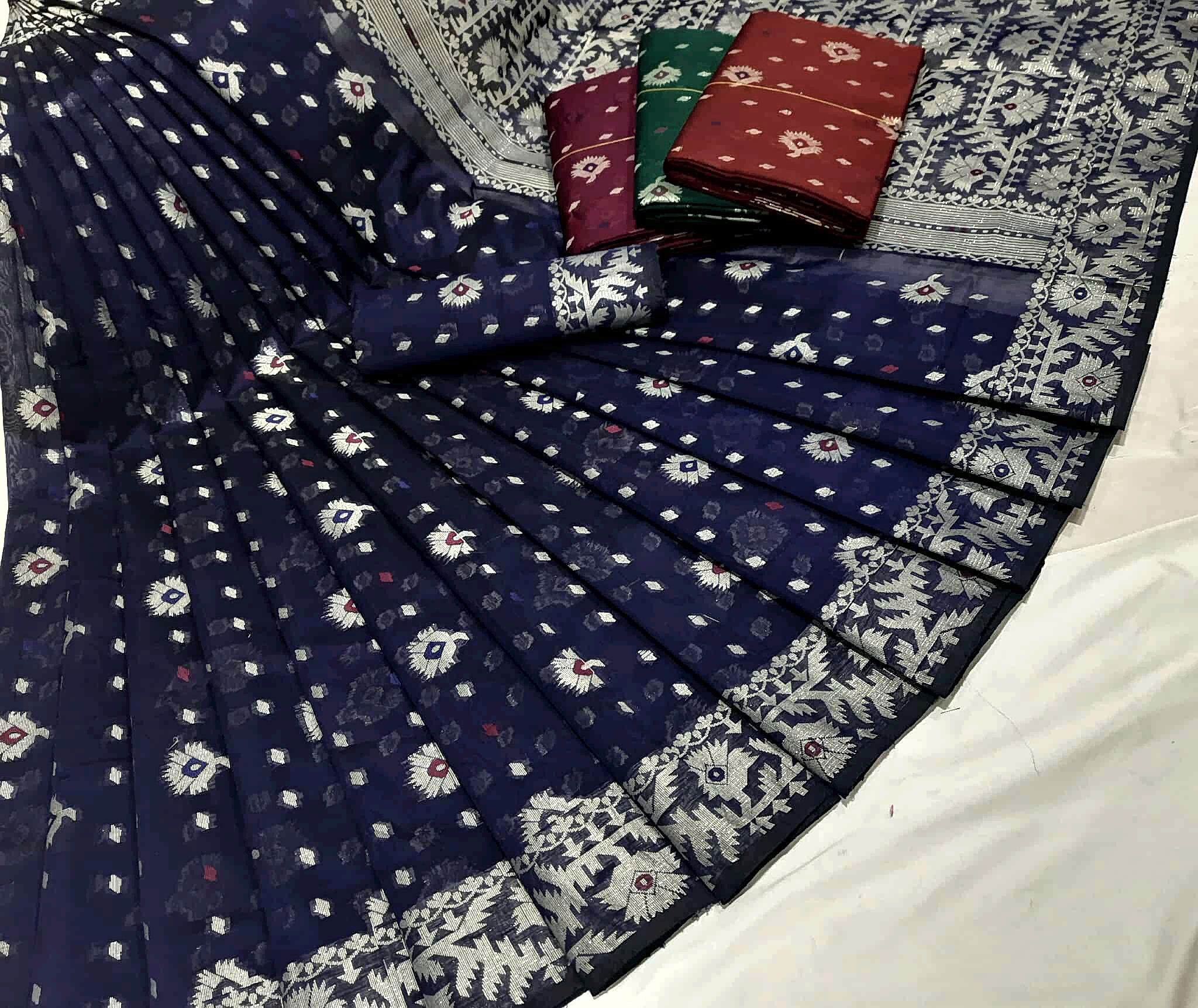 Fulkoli Jamdani Saree ( ফুলকলি জামদানী শাড়ি)