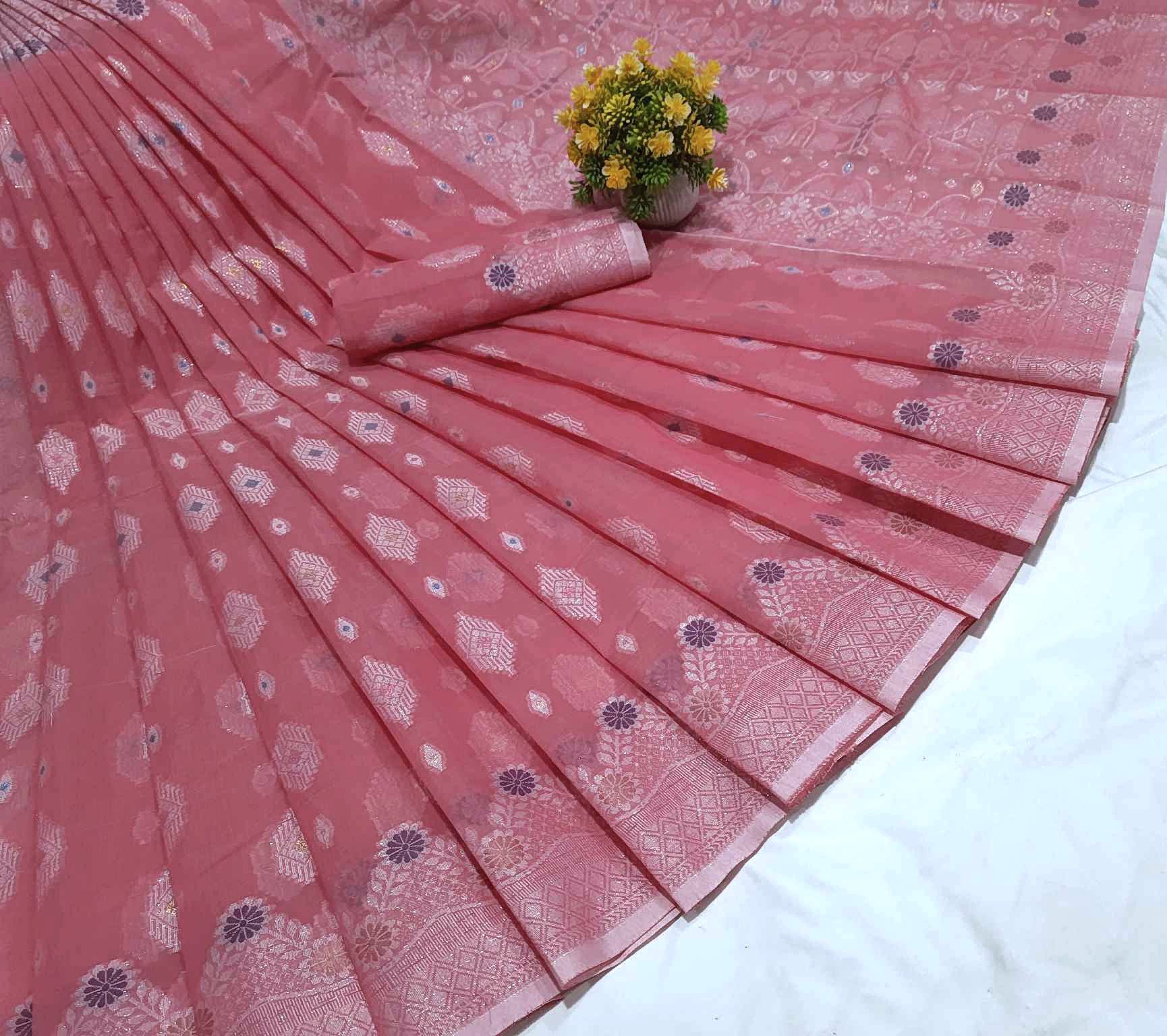 Kajolrekha Jamdani Saree (কাজলরেখা জামদানী শাড়ি)