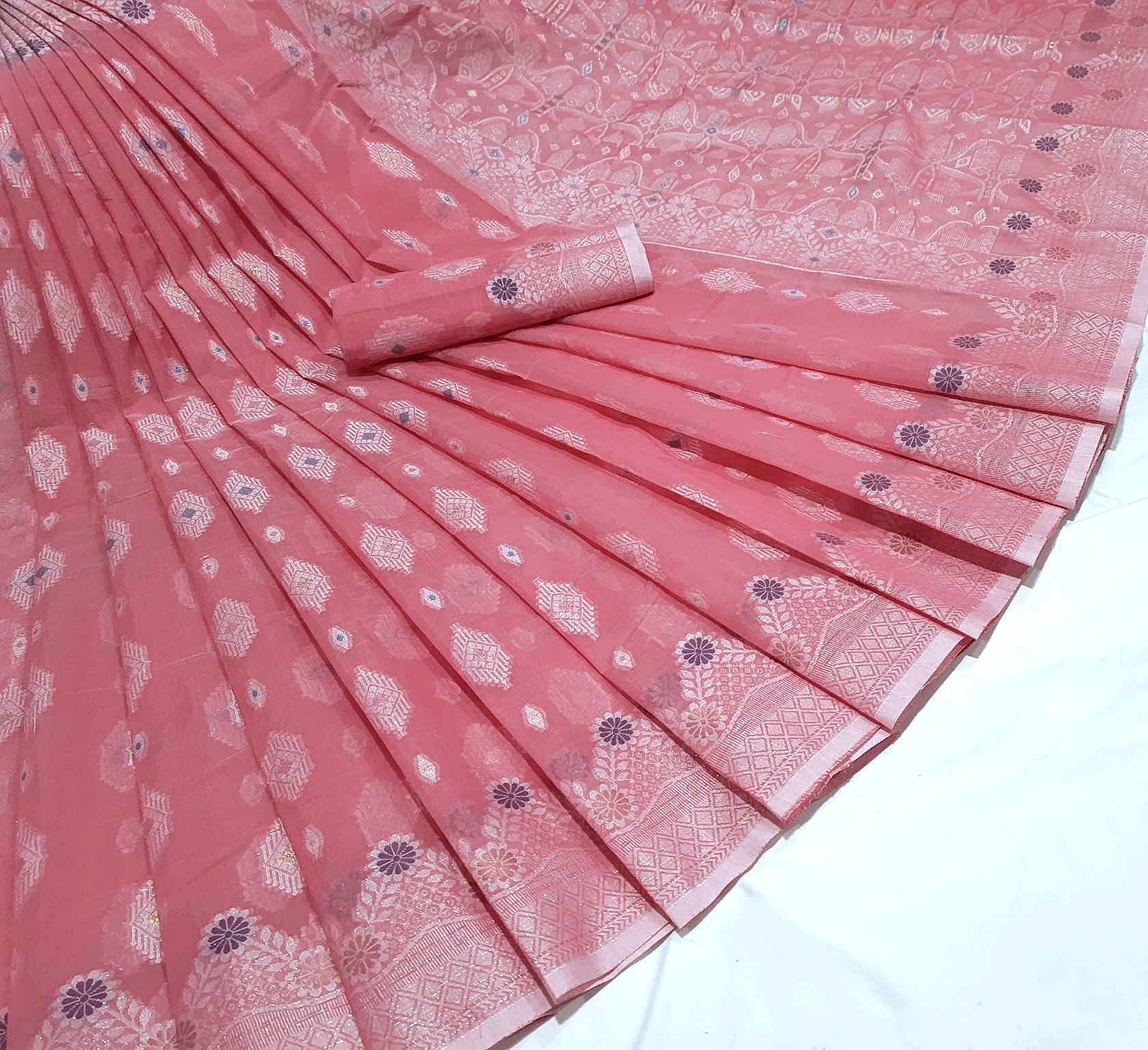 Kajolrekha Jamdani Saree (কাজলরেখা জামদানী শাড়ি) - Image 2