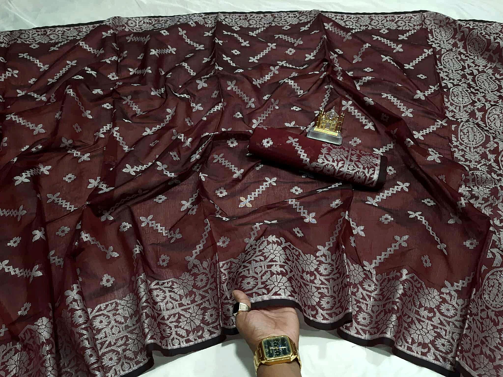 RupMoni Jamdani Saree (রূপমনি জামদানী শাড়ি) - Image 4