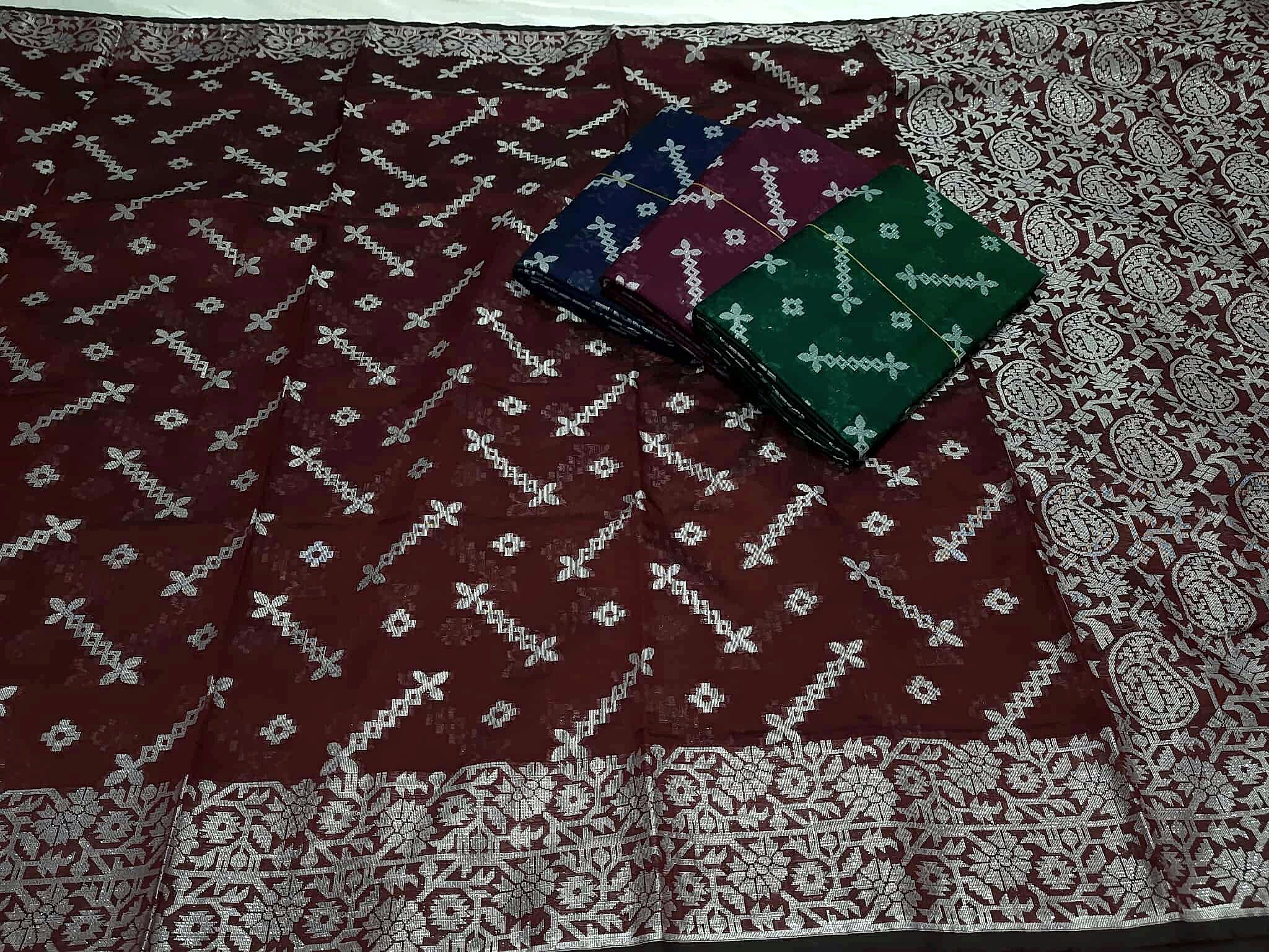 RupMoni Jamdani Saree (রূপমনি জামদানী শাড়ি) - Image 5