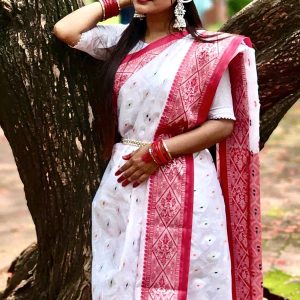 Lokkhi Katan Saree (লক্ষী কাতান শাড়ি)