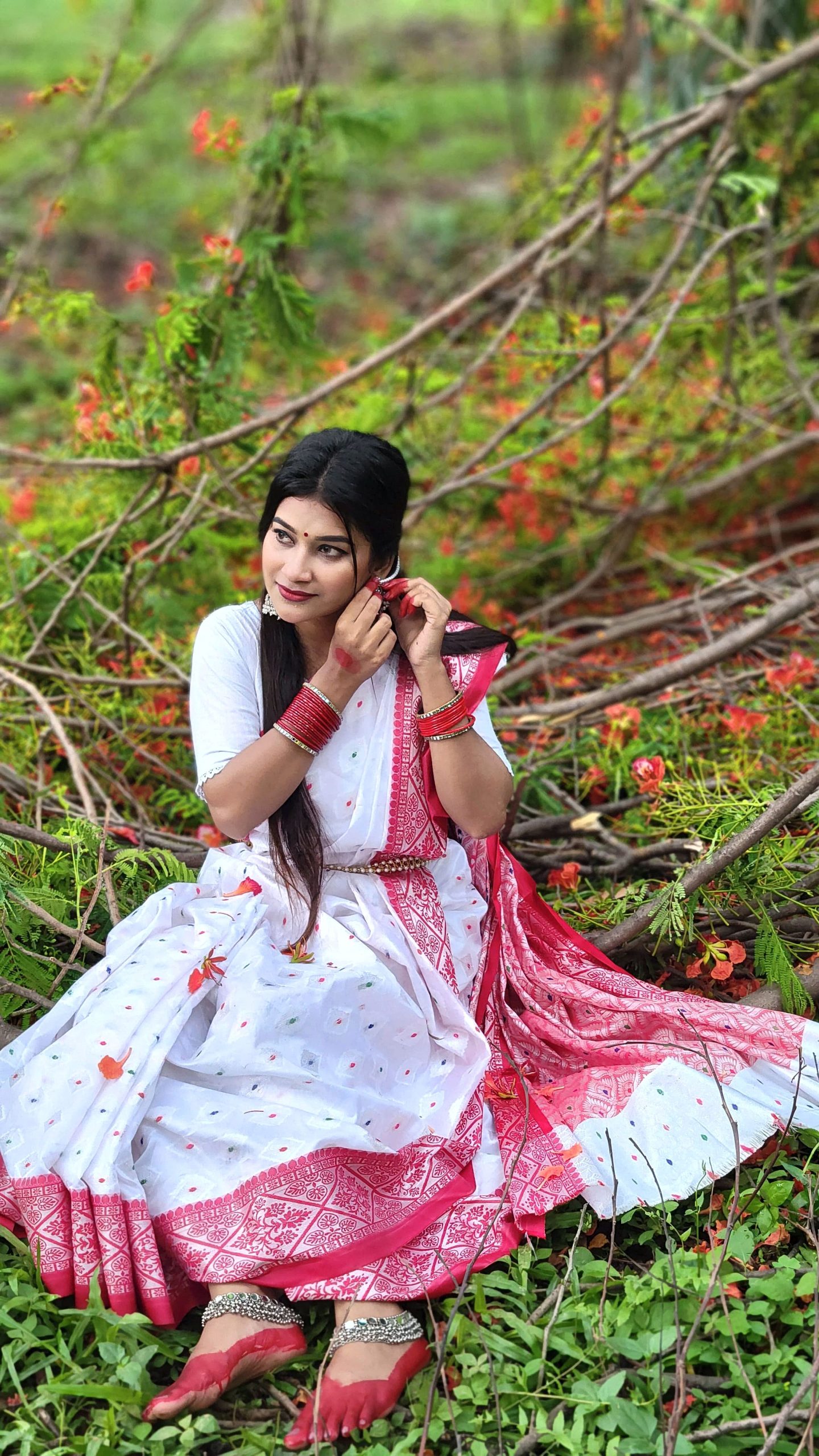 Lokkhi Katan Saree (লক্ষী কাতান শাড়ি) - Image 3