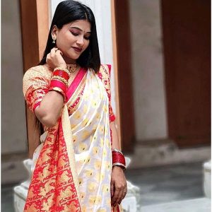 কাতান শাড়ি