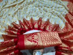 Bowsaj Katan Saree(বউসাজ কাতান শাড়ি)