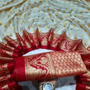 Bowsaj Katan Saree(বউসাজ কাতান শাড়ি)