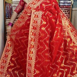 Sornochoya Jamdhani Saree (স্বর্ণ ছোঁয়া জামদানী শাড়ি)